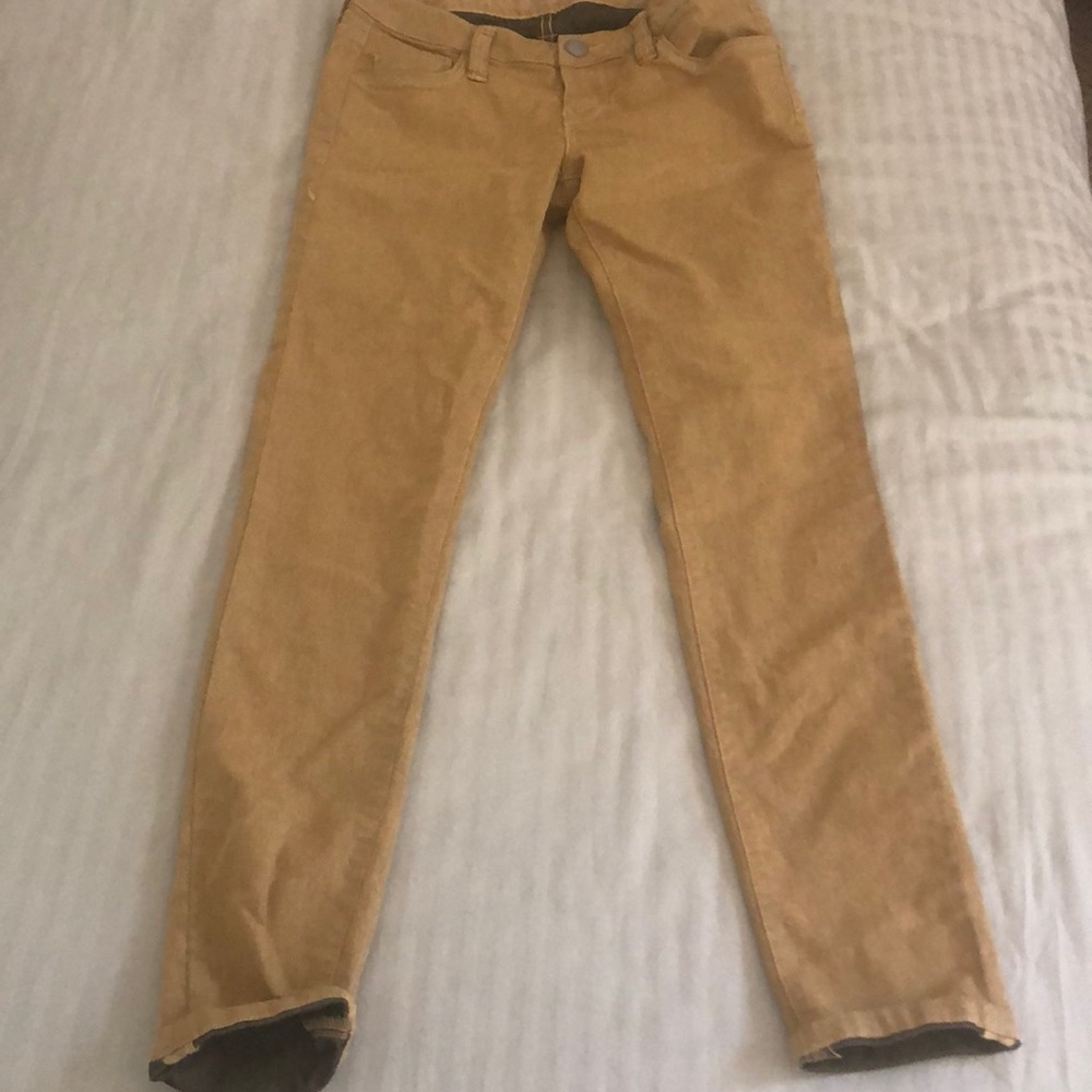 Gold American Rag “super skinny” jeans